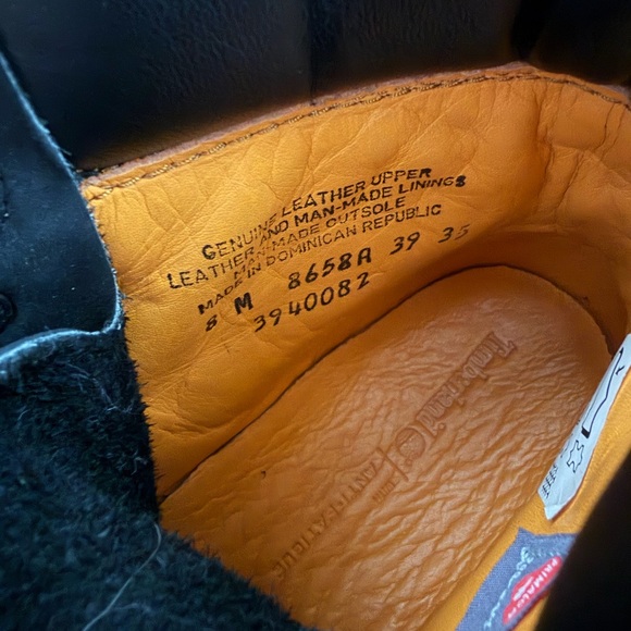 Black Timberland Women's - Picture 8 of 9